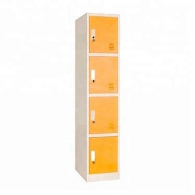 Multi Tier 4 Doors Steel Locker Modular Metal Lockers