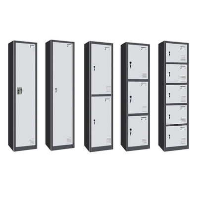 Multi Tier 4 Doors Steel Locker Modular Metal Lockers