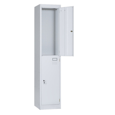 School 2 Doors Small Metal Lockers For Student Storage Wardrobe