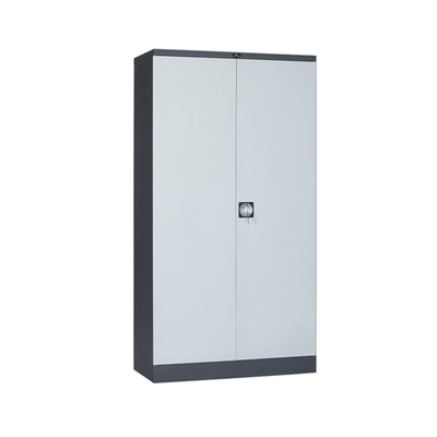 Office School Knock Down 2 Door Flat Cabinet Steel File Storage