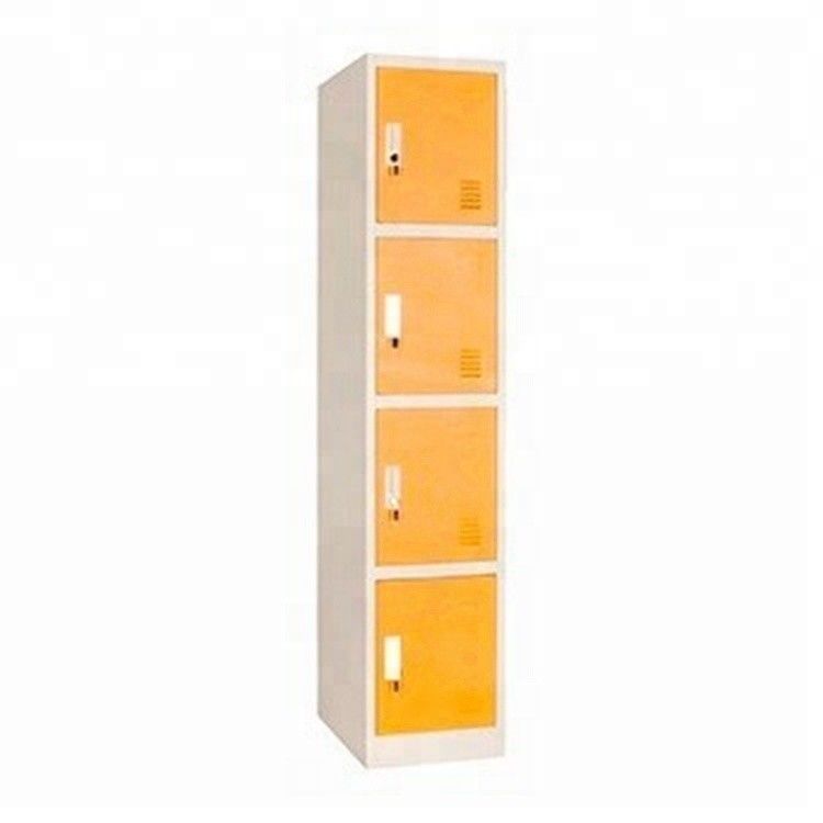 Multi Tier 4 Doors Steel Locker Modular Metal Lockers
